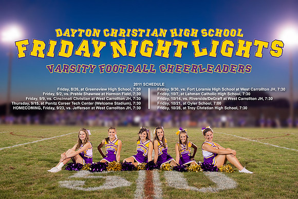 2011-DCHS Varsity Football Cheerleaders