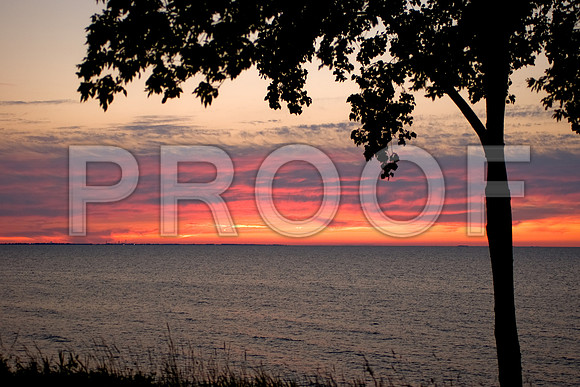 Lake Erie at Sunset