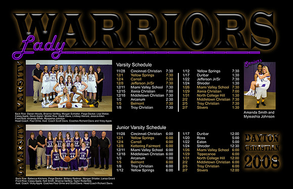 2008-DCHS Women's Basketball