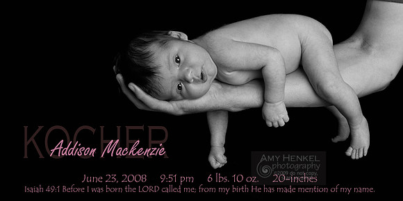 Birth Announcement