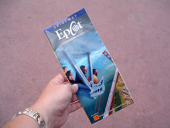Epcot Map