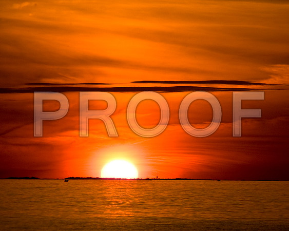 Lake Erie at Sunset