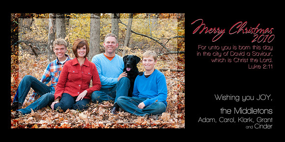 4x8 Greeting Cards with envelope (Set of 25)