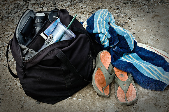 18-year-old Lands End Beach Bag